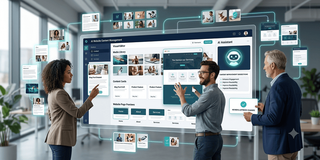 AI Website Content Management: Automating Content Updates While Keeping Websites Engaging