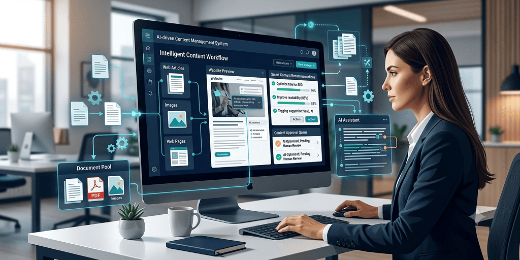 How AI Driven Content Management Is Transforming Modern Website Content Operations