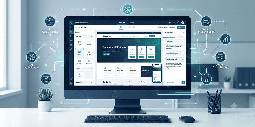 AI Website Builder CMS: Combining Intelligent Website Creation With Powerful Content Management
